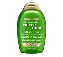 OGX Extra Strength Teatree Mint Refreshing Scalp Shampoo - 13 Fl. Oz.