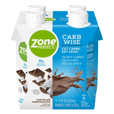 ZonePerfect Carb Wise Shake Ready To Drink Chocolate Marshmallow - 4-11 Fl. Oz. - Image 3