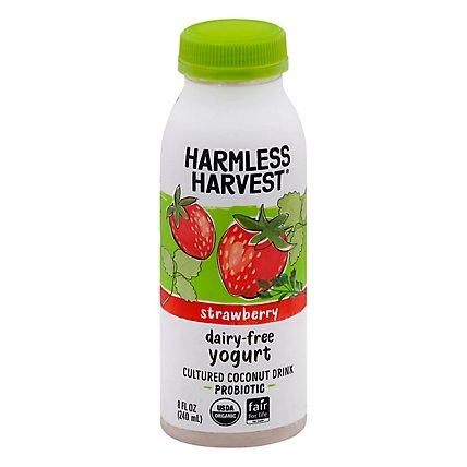 Harmless Yogurt Drink Dairy Free Strwbry - 8 Fo - Image 1
