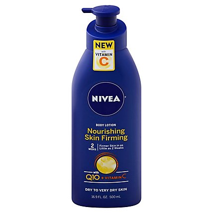 Nivea Body Lotion Nourishing Skin Firming With Q10 + Vitamin C - 16.9 Fl. Oz. - Image 3
