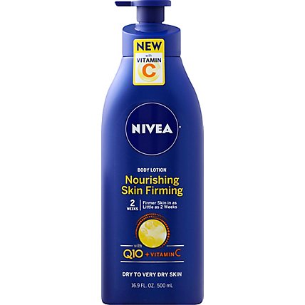 Nivea Body Lotion Nourishing Skin Firming With Q10 + Vitamin C - 16.9 Fl. Oz. - Image 2