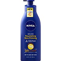 Nivea Body Lotion Nourishing Skin Firming With Q10 + Vitamin C - 16.9 Fl. Oz. - Image 2