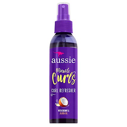 Aussie Miracle Curls Refresher Spray Gel with Coconut & Jojoba Oil - 5.7 Fl. Oz. - Image 2