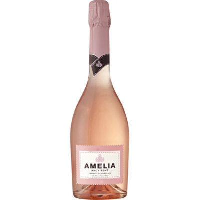 Amelia French Brut Rose Sparkling Wine - 750 Ml - Image 3