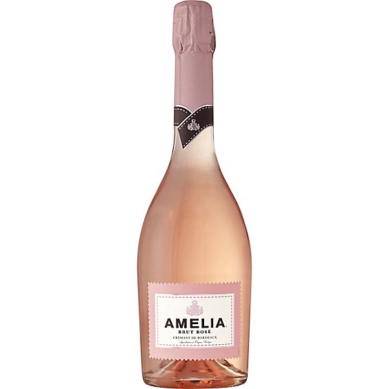 Amelia French Brut Rose Sparkling Wine - 750 Ml