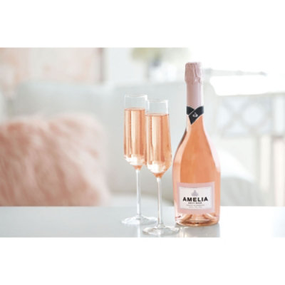 Amelia French Brut Rose Sparkling Wine - 750 Ml - Image 4