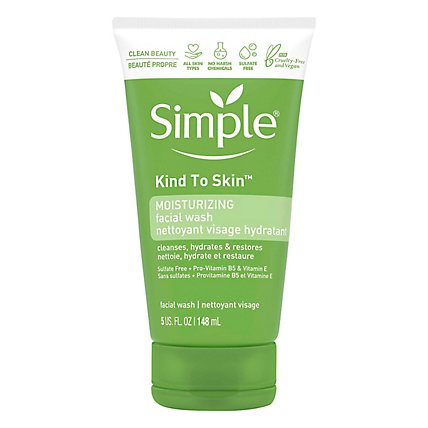 Simple Kind To Skin Facial Wash Moisturizing - 5 Fl. Oz. - Image 3