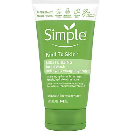 Simple Kind To Skin Facial Wash Moisturizing - 5 Fl. Oz. - Image 2