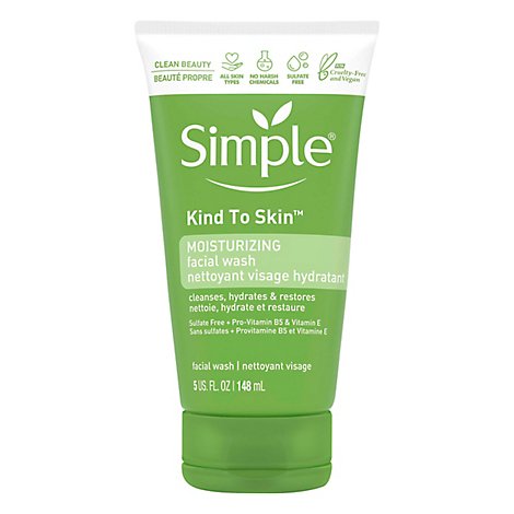 Simple Kind To Skin Facial Wash Moisturizing - 5 Fl. Oz.