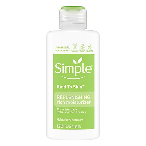 Simple Kind To Skin Moisturizer Rich Replenishing - 4.2 Fl. Oz.