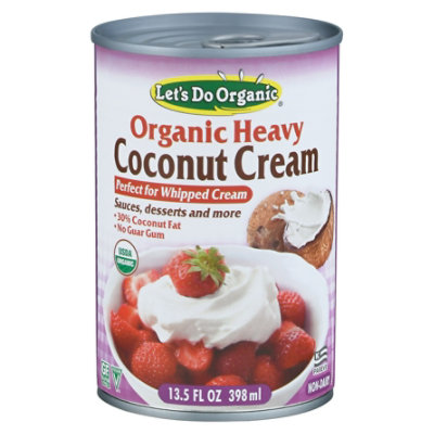 Lets Do Organic Coconut Cream Organic Heavy - 13.5 Fl. Oz. - Image 2