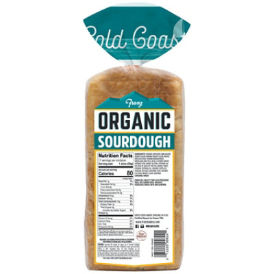 Franz Organic Sandwich Bread Thin Sliced Gold Coast Sourdough Bread - 20 Oz - Image 5