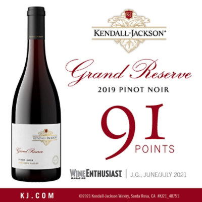 Kendall-Jackson Grand Reserve Pinot Noir Red Wine - 750 Ml - Image 4