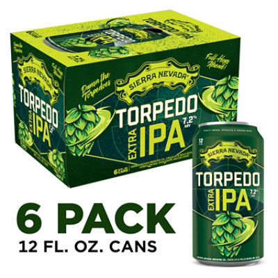 Sierra Nevada Torpedo Extra IPA Craft Beer In Cans - 6-12 Oz - Image 1