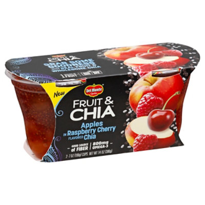 Del Monte Fruit & Chia Apple In Raspberry Cherry Flavored Chia - 2-7 Oz - Image 1