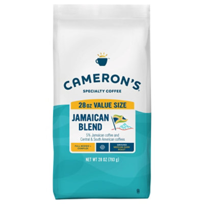 Camerons Coffee Jamaica Blue Mountain Ground - 28 Oz