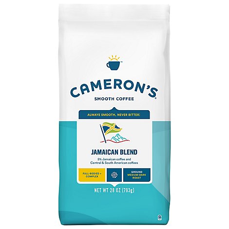 Camerons Coffee Jamaica Blue Mountain Ground - 28 Oz