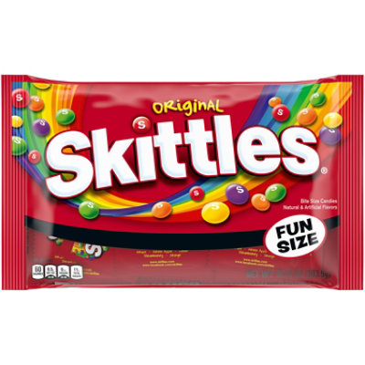 SKITTLES Original Chewy Candy Fun Size Candy - 10.72Oz