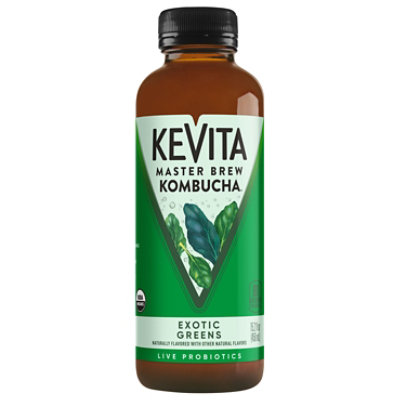 KeVita Kombucha Master Brew Exotic Greens - 15.2 Fl. Oz. - safeway