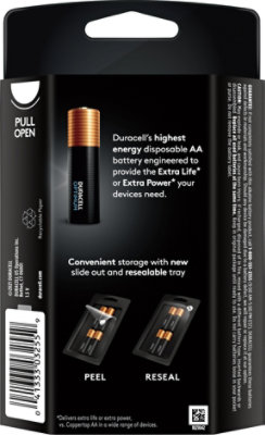 Duracell Optimum 1.5V Alkaline AA Batteries - 4 Count - Image 6