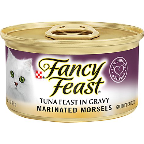 Fancy Feast Cat Food Wet Tuna In Gravy - 3 Oz