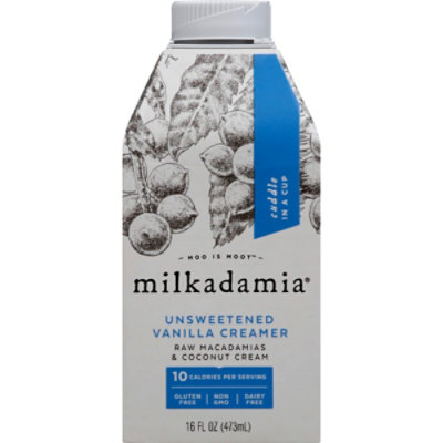 Milkadami Unsweetened Vanilla Creamer - 16 Fl. Oz. - Image 2