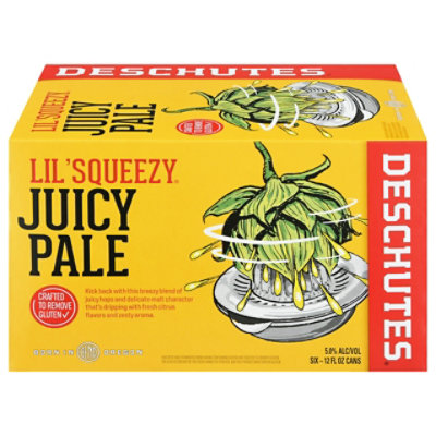 Deschutes Lil Squeezy Juicy Ale In Cans - 6-12 Fl. Oz. - Image 3