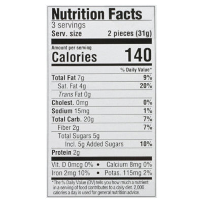 Lundberg Family Farms Organic Dark Chocoalte Thin Stackers - 3.3 Oz - Image 4