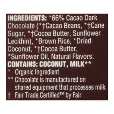 Lundberg Rice Cake Drk Chc Ccnt - 3.4 Oz - Image 5