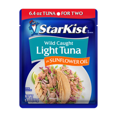 StarKist Tuna Chunk Light In Sunflower Oil - 6.4 Oz
