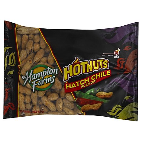 Hampton Farms Hotnuts Peanuts Hatch Chile - 20 Oz