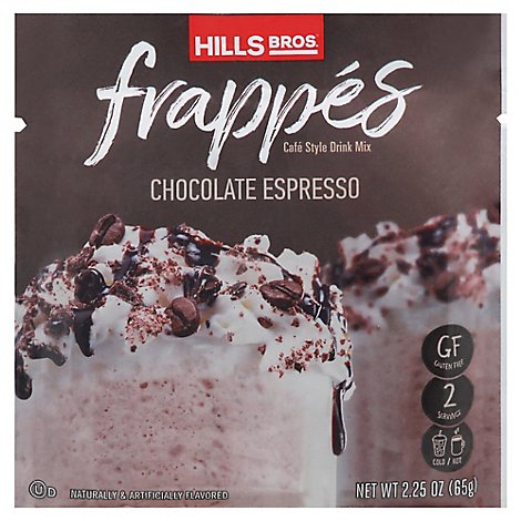 Hills Bros Frappe Chocolate Espresso - 2.3 Oz