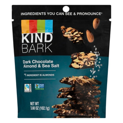 KIND Bark Dark Chocolate Almond & Sea Salt - 3.6 Oz - Image 3