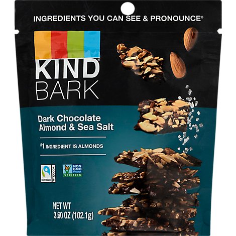 KIND Bark Dark Chocolate Almond & Sea Salt - 3.6 Oz