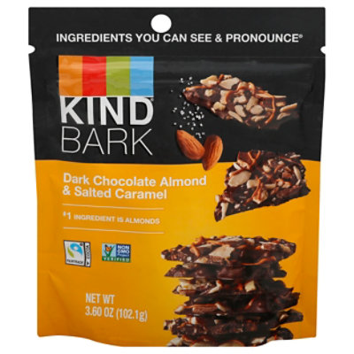 KIND Bark Dark Chocolate Almond & Salted Caramel - 3.6 Oz - Image 3