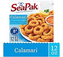 Seapak Calamari Breaded With Tomato Romano Sauce - 12 Oz