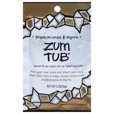 Zum Frankincense & Myrrh Bath Salts - 2 Oz