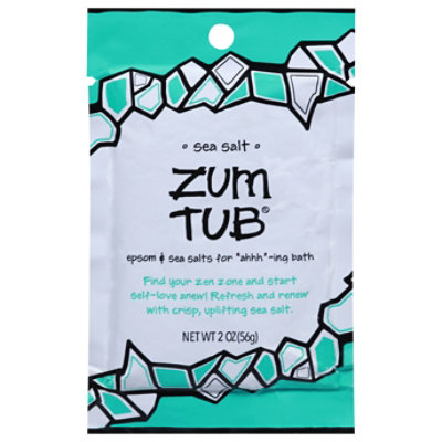 Zum Sea Salt Bath Salts - 2 Oz - Image 2