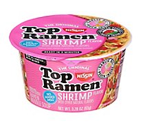 Nissin Top Ramen Bowl Shrimp - 3.28 Oz