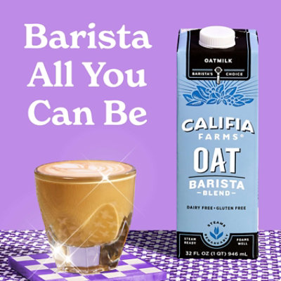 Califia Farms Barista Blend Oat Milk - 32 Fl. Oz. - Image 2