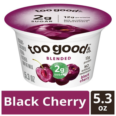 Two Good Cherry Low Fat Lower Sugar Greek Yogurt - 5.3 Oz