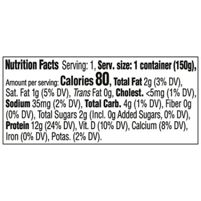 Too Good & Co. Coconut Low Fat Lower Sugar Gluten Free Greek Yogurt - 5.3 Oz - Image 4