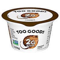 Two Good Coconut Low Fat Lower Sugar Greek Yogurt - 5.3 Oz - Image 1