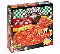 Ginos East of Chicago Pizza Chicago Deep Dish Supreme Frozen - 32 Oz