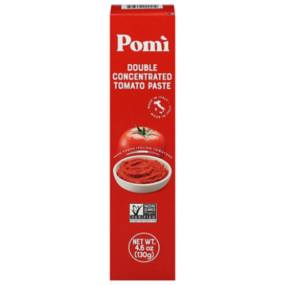 Pomi Tomato Paste Dbl Tube - 4.6 Oz - Image 2