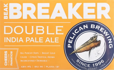 Pelican Beak Breaker Ipa In Cans - 6-12 Fl. Oz. - Image 4