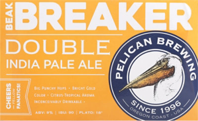 Pelican Beak Breaker Ipa In Cans - 6-12 Fl. Oz. - Image 2