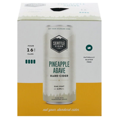 Seattle Cider Pineapple Agave In Cans - 4-16 Fl. Oz. - Image 3
