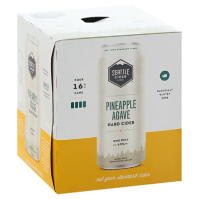 Seattle Cider Pineapple Agave In Cans - 4-16 Fl. Oz. - Image 1