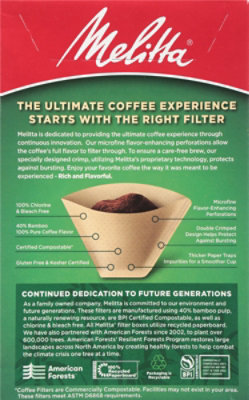 【予約】 - 2 No. Bamboo Cone Filters Coffee Melitta 80 andronicos - Count その他